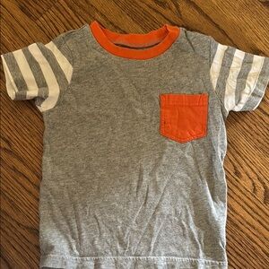 Place Gray and Orange Short Sleeve Tees